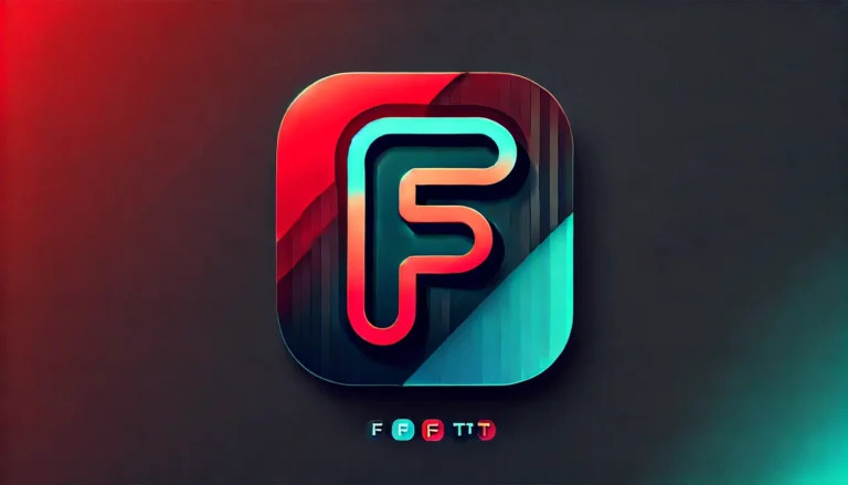 FYPTT APK icon with stylized 'F' and red-teal 3D shadow on a dark background, featuring 'YPTT' text in white.